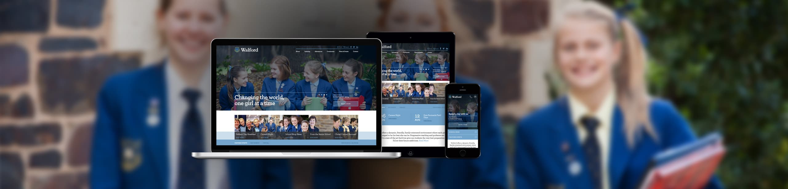Walford Anglican Girls School - Website